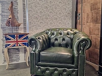 Fauteuil chesterfield, charlston, groen - afbeelding 7 van  7