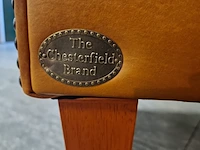 Fauteuil chesterfield, club chair, oranje - afbeelding 5 van  7