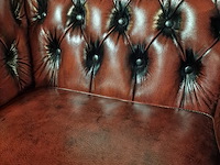 Fauteuil chesterfield, cresswell, rood - afbeelding 2 van  6