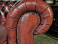 Fauteuil chesterfield, cresswell, rood - afbeelding 3 van  6