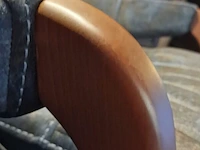 Fauteuil chesterfield, darwin, blauw - afbeelding 3 van  4