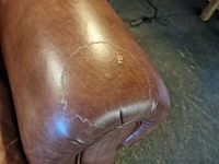 Fauteuil chesterfield, derby, bruin - afbeelding 5 van  7