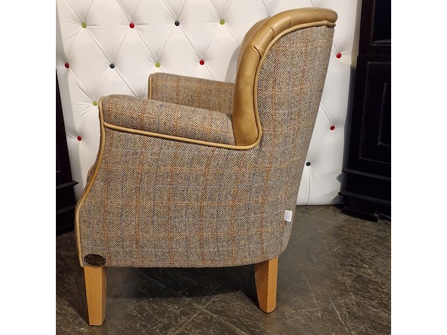 Fauteuil chesterfield, elder, bruin - afbeelding 5 van  5