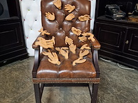 Fauteuil chesterfield, gainsborough, bruin - afbeelding 1 van  5