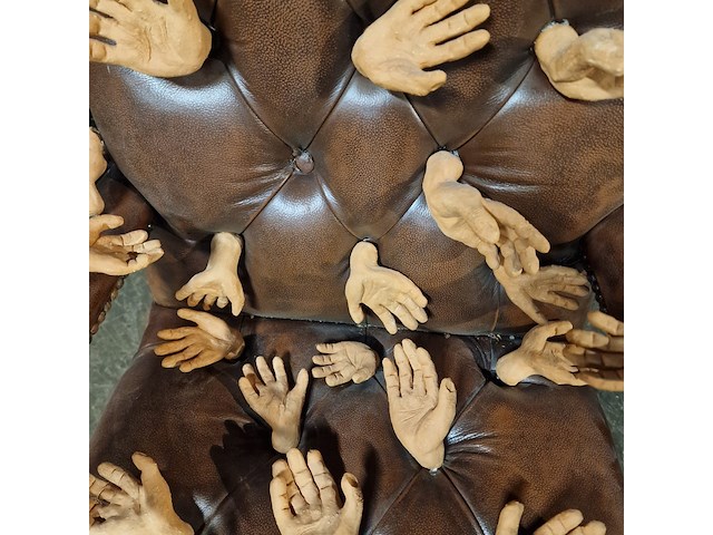 Fauteuil chesterfield, gainsborough, bruin - afbeelding 2 van  5