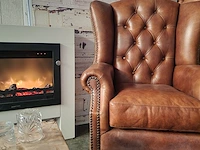 Fauteuil chesterfield, gloucester, bruin - afbeelding 3 van  6