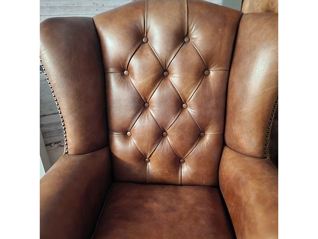 Fauteuil chesterfield, gloucester, bruin - afbeelding 4 van  6