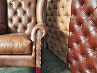 Fauteuil chesterfield, gloucester, bruin - afbeelding 6 van  6