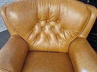 Fauteuil chesterfield, haeck, oranje - afbeelding 10 van  10