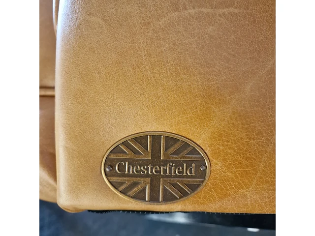 Fauteuil chesterfield, haeck, oranje - afbeelding 7 van  10