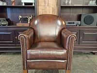 Fauteuil chesterfield, hammingway, bruin - afbeelding 1 van  5