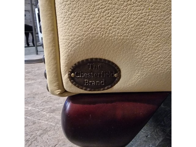 Fauteuil chesterfield, hampton, crème - afbeelding 8 van  8