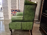 Fauteuil chesterfield, king, groen - afbeelding 2 van  6