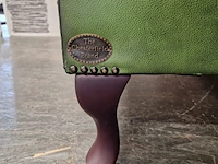 Fauteuil chesterfield, king, groen - afbeelding 4 van  6