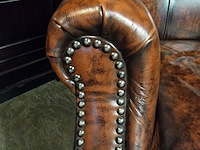 Fauteuil chesterfield, lazychester, bruin - afbeelding 2 van  6