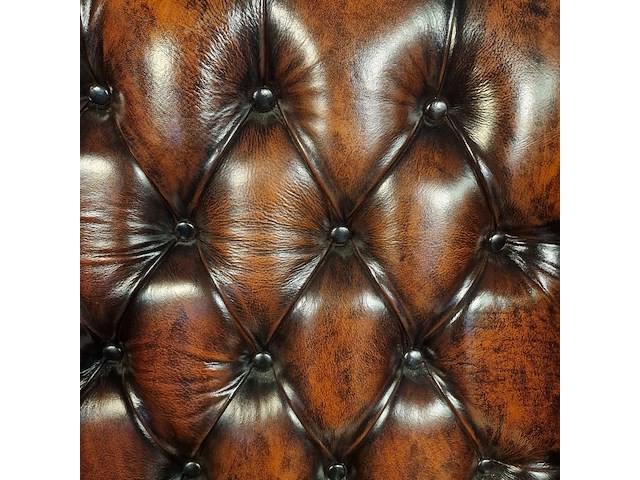 Fauteuil chesterfield, lazychester, bruin - afbeelding 5 van  6