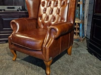 Fauteuil chesterfield, lord, bruin - afbeelding 3 van  6