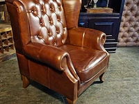 Fauteuil chesterfield, lord, bruin - afbeelding 4 van  6