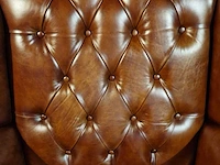 Fauteuil chesterfield, lord, bruin - afbeelding 5 van  6