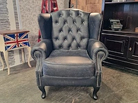Fauteuil chesterfield, lord, grijs - afbeelding 1 van  6