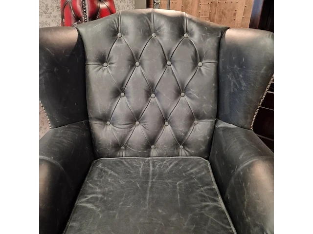 Fauteuil chesterfield, lord, grijs - afbeelding 2 van  6