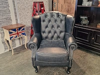 Fauteuil chesterfield, lord, grijs - afbeelding 3 van  6