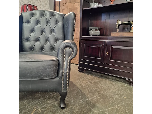Fauteuil chesterfield, lord, grijs - afbeelding 6 van  6