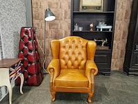 Fauteuil chesterfield, lord, oranje - afbeelding 2 van  7