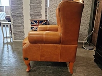 Fauteuil chesterfield, lord, oranje - afbeelding 5 van  7