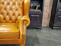 Fauteuil chesterfield, lord, oranje - afbeelding 7 van  7