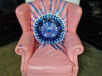 Fauteuil chesterfield, lord, roze - afbeelding 2 van  5