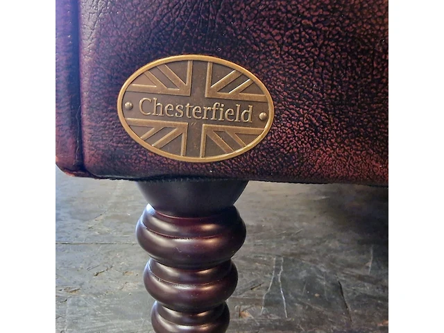 Fauteuil chesterfield, medburn, rood - afbeelding 3 van  7