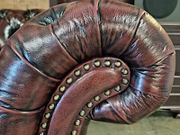 Fauteuil chesterfield, medburn, rood - afbeelding 4 van  7