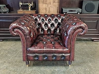 Fauteuil chesterfield, medburn, rood - afbeelding 5 van  7