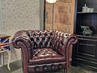Fauteuil chesterfield, medburn, rood - afbeelding 6 van  7