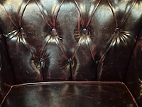 Fauteuil chesterfield, nal, rood - afbeelding 4 van  6