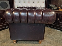 Fauteuil chesterfield, nal, rood - afbeelding 5 van  6