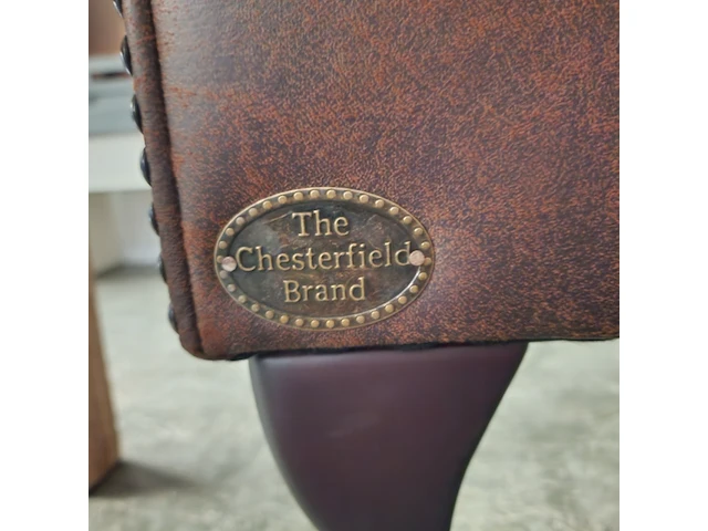 Fauteuil chesterfield, southfolk, bruin - afbeelding 3 van  6