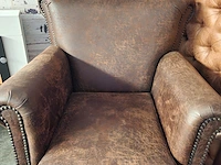 Fauteuil chesterfield, southfolk, bruin - afbeelding 6 van  6
