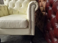 Fauteuil chesterfield, southfolk, creme - afbeelding 5 van  5