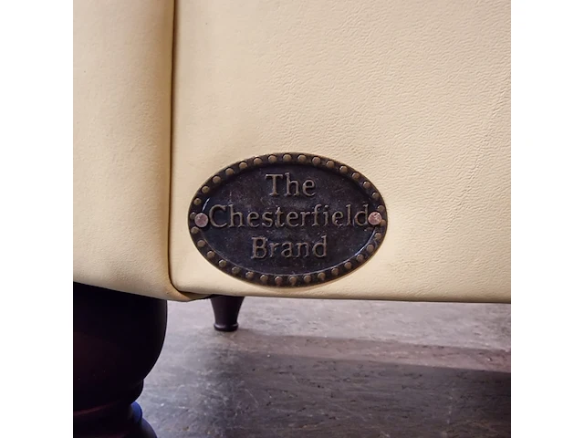Fauteuil chesterfield, southfolk, creme - afbeelding 6 van  7