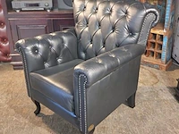 Fauteuil chesterfield, southfolk , zwart - afbeelding 5 van  5