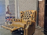 Fauteuil chesterfield, tremblay, geel - afbeelding 10 van  10