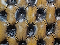 Fauteuil chesterfield, tremblay, geel - afbeelding 4 van  10