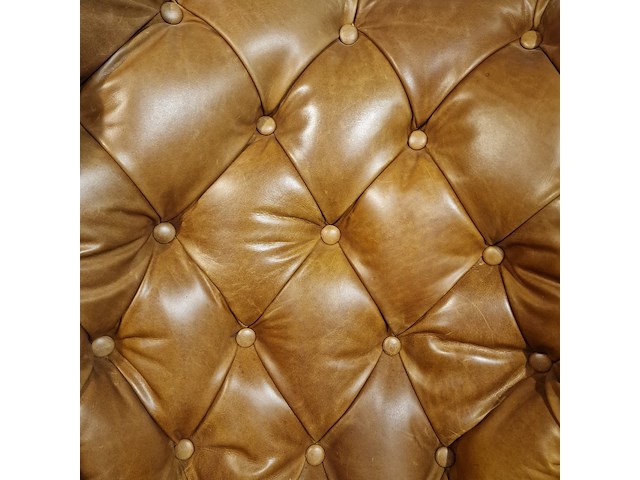 Fauteuil chesterfield, wallflower, bruin - afbeelding 6 van  6