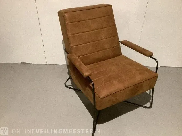 Fauteuil cognac - afbeelding 1 van  3