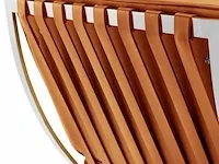 Fauteuil dime house, barcelona fauteuil, cognac, bouwjaar 2022 - afbeelding 3 van  3