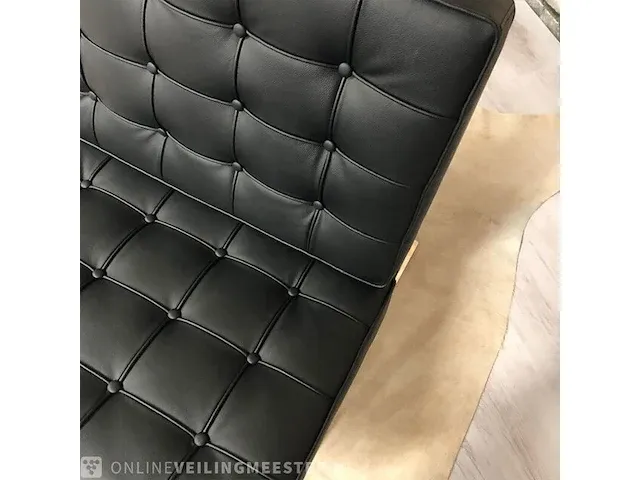 Fauteuil dime house, barcelona fauteuil, zwart, bouwjaar 2022 - afbeelding 3 van  4