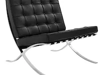 Fauteuil dime house, barcelona fauteuil, zwart, bouwjaar 2022 - afbeelding 4 van  4