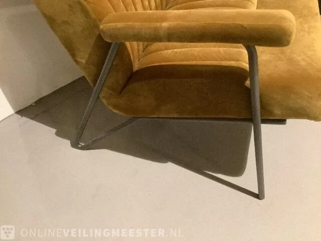 Fauteuil floris , oker - afbeelding 3 van  4